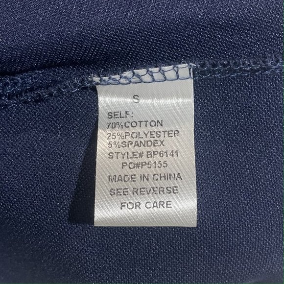 Roolee Wide Leg V-Neck Short Sleeve Neptune Navy Jumpsuit Adjustable Waist Belt - Picture 10 of 12